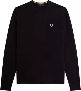 Свитер Classic Crew Neck Jumper Fred Perry, черный