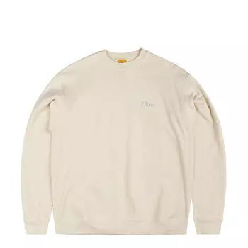 Свитер classic small logo crewneck Dime, бежевый