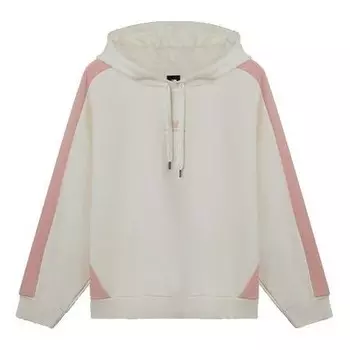 Свитер colorblock casual sports hoodie white New Balance, белый