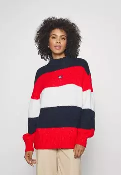 Свитер COLORBLOCK Tommy Jeans, тёмно-синий