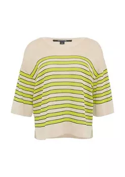 Свитер COMMA, цвет Khaki/Kiwi