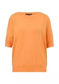 Свитер COMMA Sweater, цвет Mandarine