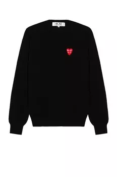 Свитер Comme des Garons V-Neck Pullover, черный