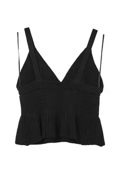 Свитер Con Peplo Calliope, черный