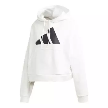 Свитер contrasting colors logo sports pullover hoodie asia edition white Adidas, белый