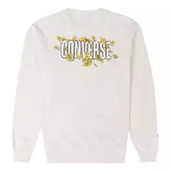 Свитер Converse YOTR Graphic Crew 'Egret', белый
