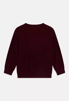 Свитер Cosy Wide Pleat At Sleeve Lindex, темно-сиреневый