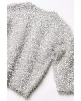 Свитер COTTON ON Nancy Knit Sweater, серебряный