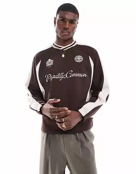 Свитер Cotton On с V-образным вырезом и рисунком Пикадилли в дубовом цвете Cotton:On