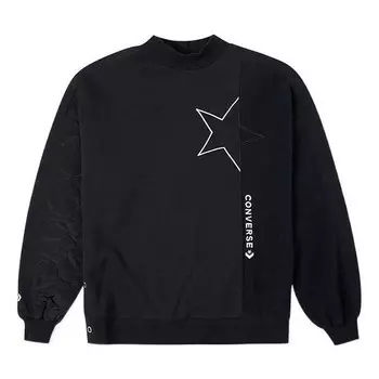 Свитер cozy utility crew 'black' Converse, черный
