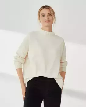 Свитер Cperkins из синели Southern Cotton, цвет Crudo