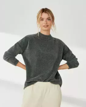 Свитер Cperkins из синели Southern Cotton, цвет Kaki