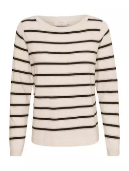 Свитер Cream Dela, экрю/черный