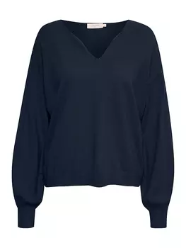 Свитер Cream Dela, темно-синий