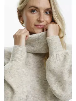 Свитер Cream Rollkragen Merle, бежевый