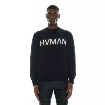 Свитер Crew черного цвета HVMAN