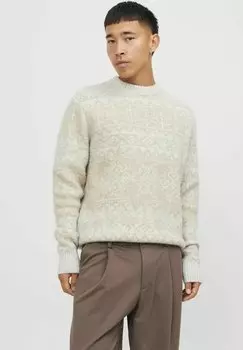 Свитер CREW NECK Jack & Jones, серебряная подкладка