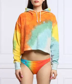 Свитер Cropped fit Polo Ralph Lauren, мультиколор
