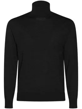 Свитер Cruciani из натуральной шерсти, черный