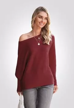 Свитер Cupshe, темно-красный