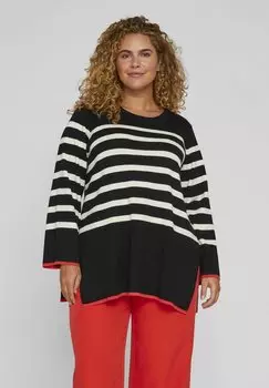 Свитер CURVE EVOKED VILA, черный