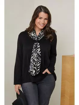 Свитер Curvy Lady, черный