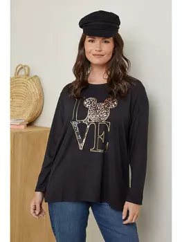 Свитер Curvy Lady, черный