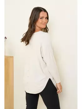 Свитер Curvy Lady, кремовый