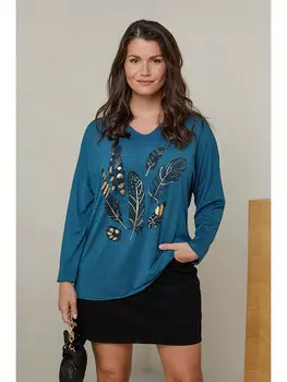 Свитер Curvy Lady, синий