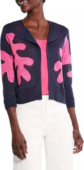 Свитер Cutout Crush Cardigan NIC+ZOE, цвет Indigo Multi