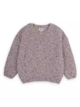 Свитер цвета лилы Knot, розовый