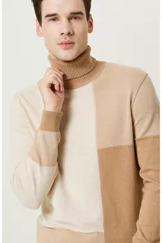 Свитер цвета светло-бежевого цвета цвета экрю Network, коричневый