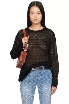 Свитер "Цветочный сад" Andersson Bell, черный