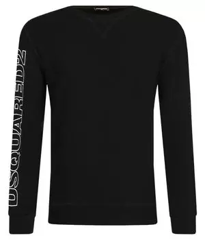 Свитер d2s721u Relaxed fit Dsquared2, черный