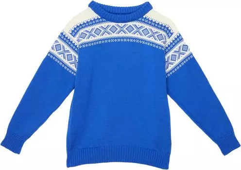 Свитер Dale of Norway Cortina, цвет Ultramarine/Off-White