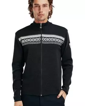 Свитер Dale of Norway Dalestlen Jacket, цвет Dark Charcoal/Off-White