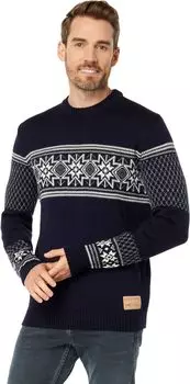 Свитер Dale of Norway Elis Sweater, цвет Navy Off-White Smoke