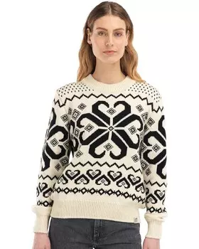 Свитер Dale of Norway Falkeberg Sweater, цвет Off-White/Black