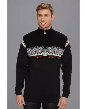 Свитер Dale of Norway Moritz Masculine, цвет E-Teer Vig/Raspberry/Black/Off White