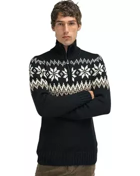 Свитер Dale of Norway Myking Sweater, цвет Black/Brown/Off-White