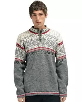 Свитер Dale of Norway Vail Sweater, цвет Smoke/Off-White/Raspberry