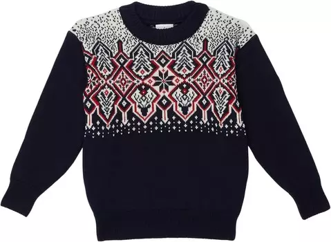 Свитер Dale of Norway Winterland Sweater, цвет Navy Off-White Raspberry