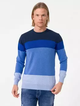 Свитер Dandalo, цвет Blue/Light blue/Dark blue