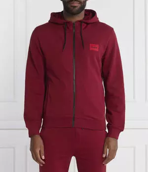 Свитер daple212 Regular fit Hugo, красный