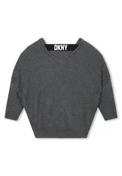 Свитер Dcollet Au Dos DKNY, цвет grey