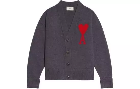 Свитер De Coeur унисекс серые AMIPARIS, серый