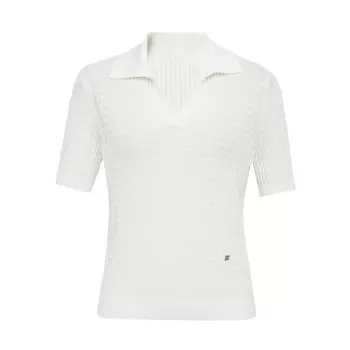 Свитер Deep Breath с короткими рукавами, белый