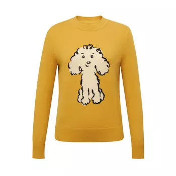 Свитер Deep Breath с принтом, зеленый