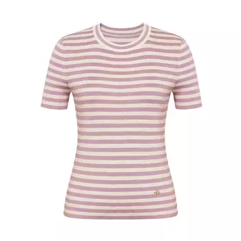 Свитер Deep Breath в полоску, золотой