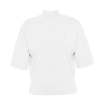 Свитер Deep Breath в рубчик, белый